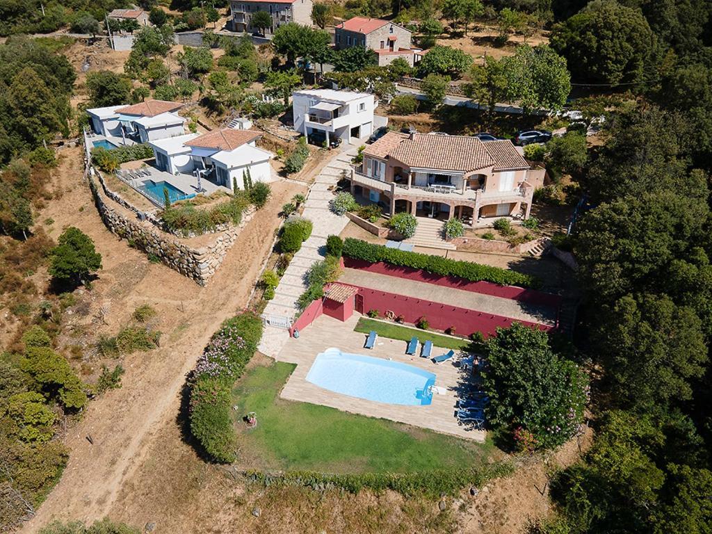 Dans l'arriere pays Rez de chaussé de Villa Tout frais compris Sartène Extérieur photo