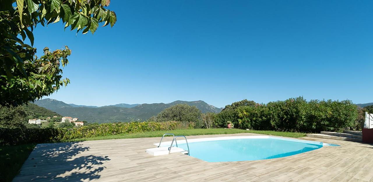 Dans l'arriere pays Rez de chaussé de Villa Tout frais compris Sartène Extérieur photo